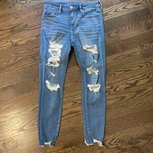 Women’s Distressed AE jeans
